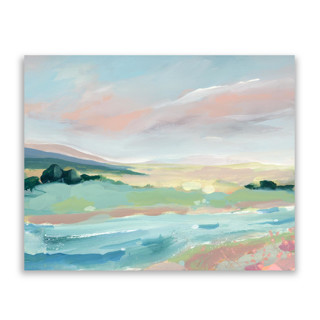 This is a multicolor original paintings by Lindsay Megahed called valley low in standard