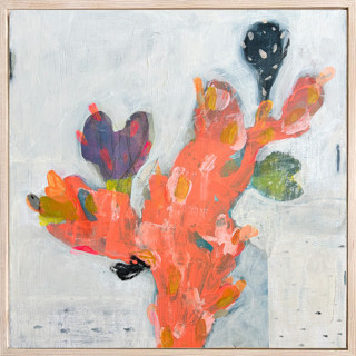 This is a multicolor original paintings by tina johnson called remembering in standard