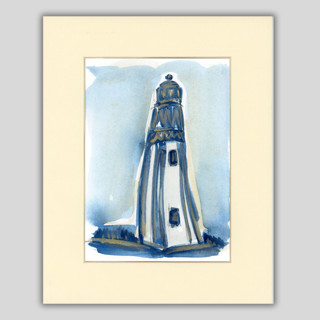This is a blue original paintings by Golden Lines and Silver Linings called shine a light bright enough to dispel the darkness in standard