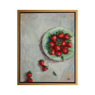 MIN-NGL-MAK - Strawberries on a Plate