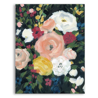 This is a multicolorassorted-colors original paintings by Lindsay Megahed called last bloom in standard