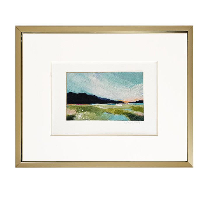Blue Hills And Green Fields