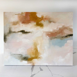 MIN-TUG-MAK - First Glow Original Oil Painting