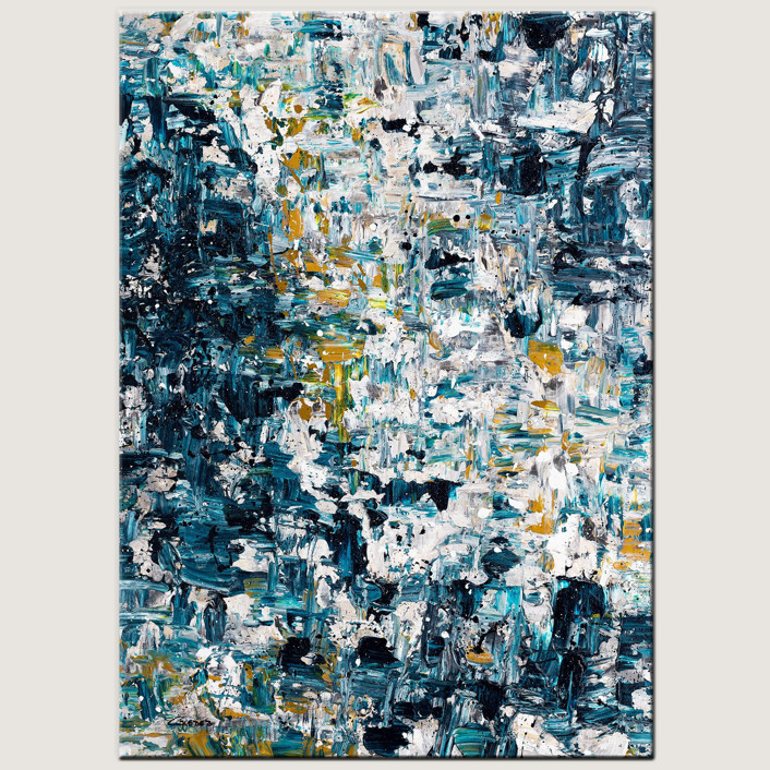 Niagara Falls | Abstract Painting on Canvas