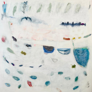 This is a multicolorassorted-colors original paintings by tina johnson called which will you love the best in standard