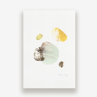 This is a multicolor mixed media by Kayla King called seedling #13 in standard