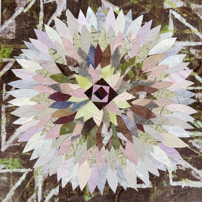 color study collage "April"