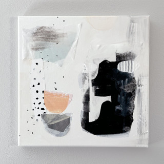 This is a multicolor mixed media by Lindsay Megahed called muse in standard