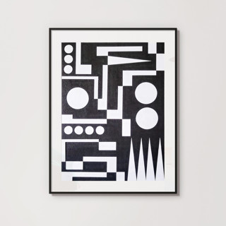 This is a multicolorassorted-colors mixed media by Bryn Wears-Fitipaldi called oh you pretty things in standard