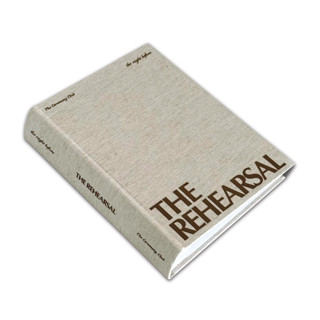 This is a beige wedding gifts by The Ceremony Club called rehearsal photo album in standard