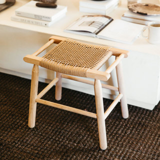 This is a natural accent furniture by Millstream Home called the danish cord bench in standard