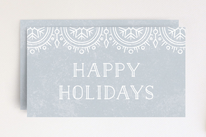 Winter Scallops Holiday Gift Tag
