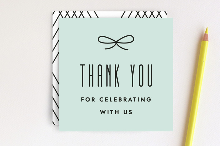 Knotted Favor Tag