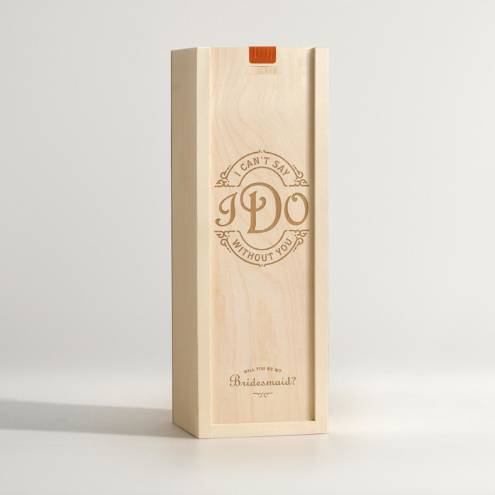 Bridesmaid Proposal Wine Box