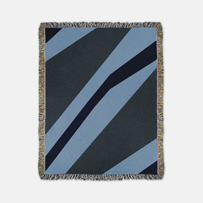 Zeze Throw Blanket - Cloudy Blue
