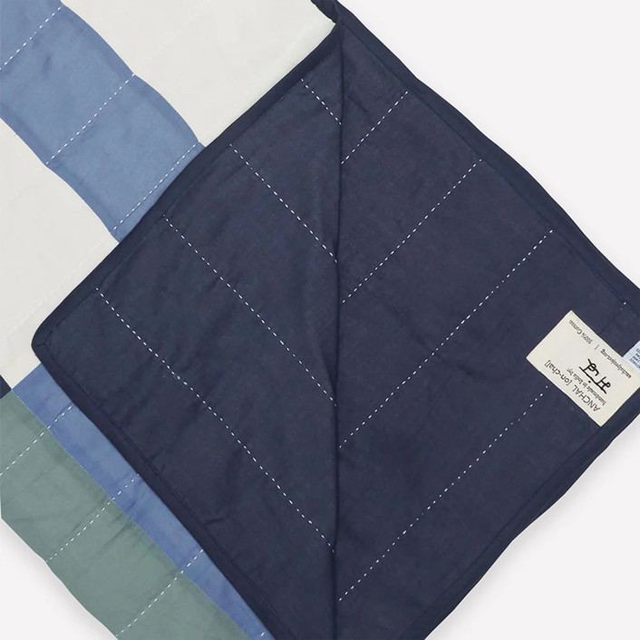 Anchal Multi-Check Quilt Throw - Thumbnail 3