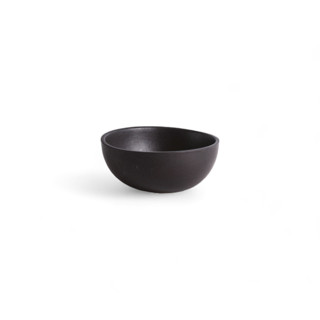 This is a black tableware by Powered By People called stoneware condiment bowl set of 4 in standard