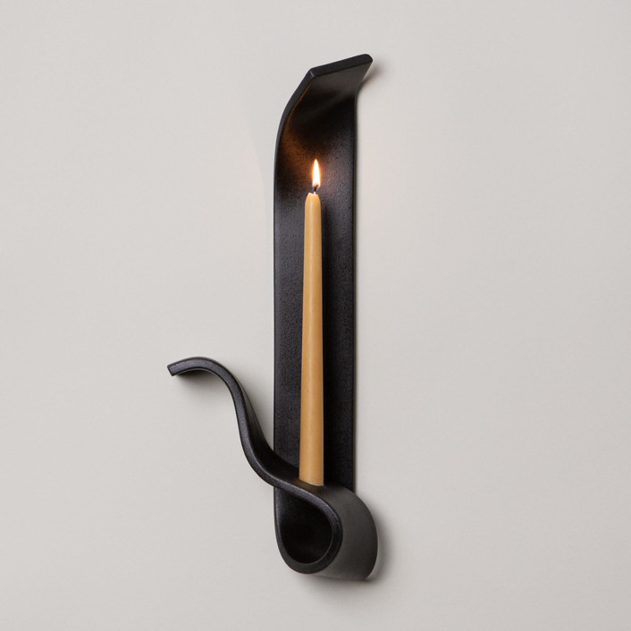 SIN Moonara Candle Sconce, Left