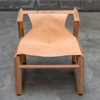 This is a natural accent furniture by Marcelo Orlievsky called lounge  armchair 1908 in standard