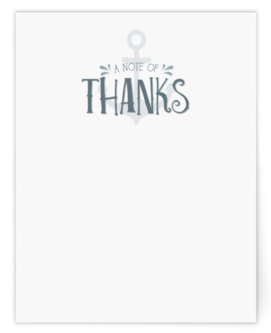 Thank You Anchor