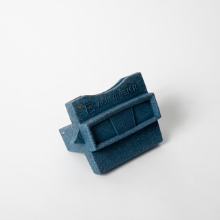 This is a blue decorative objects by Pretti.Cool called cobalt terrazzo retro card holder in standard