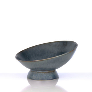 This is a blue decorative objects by DinaDecor called ceramic blue bowl in standard