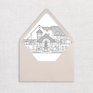This is a multicolorassorted-colors wedding envelopes by Studio Lavender called custom venue liner, pack of 25 in standard