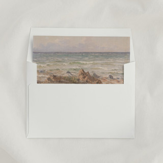 This is a multicolorassorted-colors wedding envelopes by Studio Lavender called ocean envelope liners, square flap, pack of 25 in standard