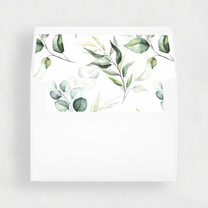 Full Greenery Liner | Set of 25 Envelope Liners