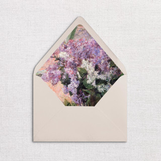 This is a multicolorassorted-colors wedding envelopes by Studio Lavender called lilac envelope liners, pack of 25 in standard