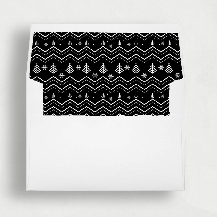 Yuletide Sweater Joy: Christmas Envelope Liners | Set of 25