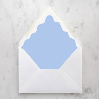 This is a blue wedding envelopes by Design by Laney called a7 envelope liners blue squiggle (set of 10) in standard