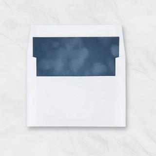 This is a blue wedding envelopes by Caroline Russo called steel blue velvet envelope liners for 5 x 7 invites (set of 10) in standard