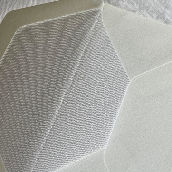 White Linen Envelope Liners A9 With Envelopes | Set of 50