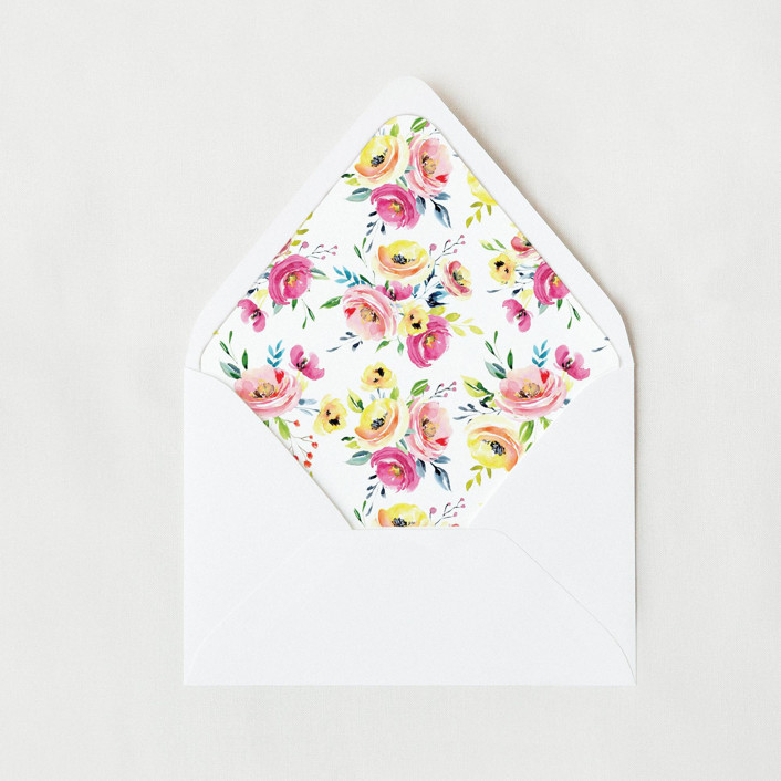All Pink  | Set of 25 Euro Envelope Liners