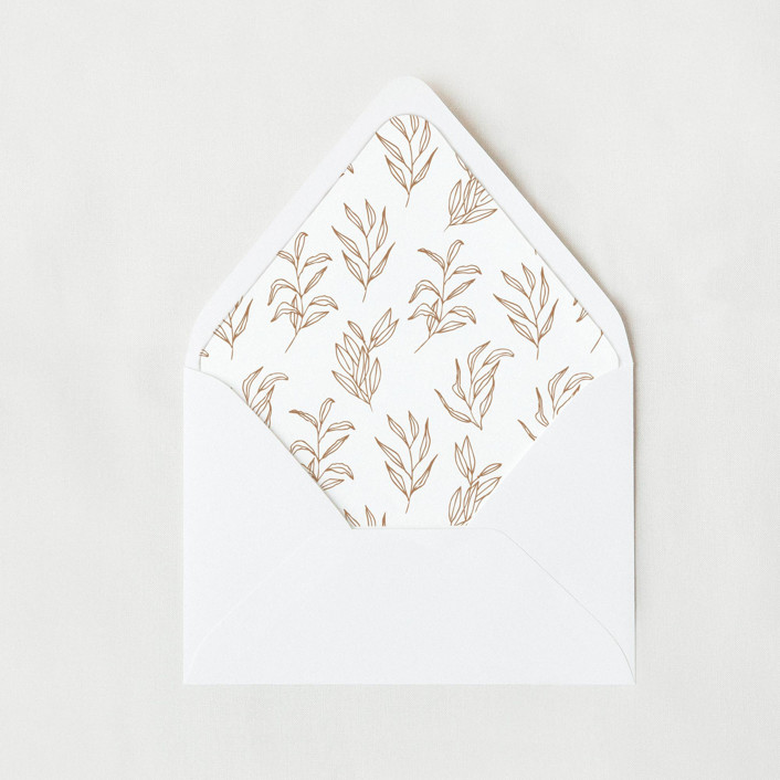 Terracotta Line  | Set of 25 Euro Envelope Liners