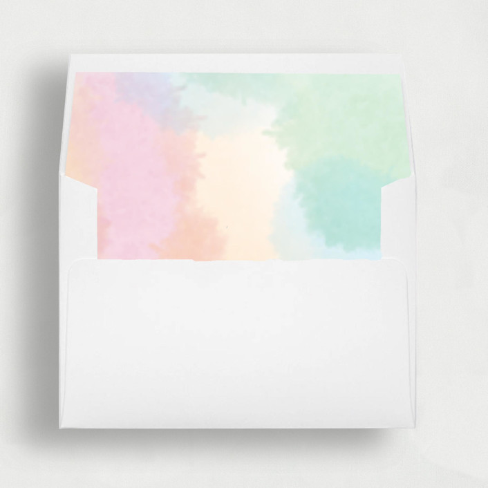 Cotton Candy Sky Liner | Set of 25 Square Envelope Liners