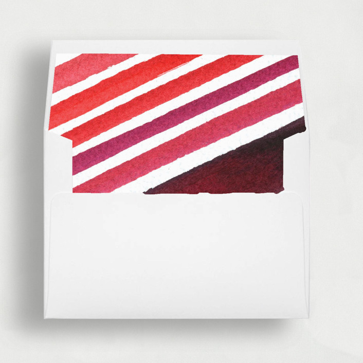 Diagonal Candy Stripe Liner | Set of 25 Envelope Liners