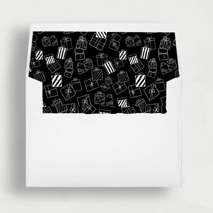 Santa's Workshop: Whimsical Christmas Envelope Liners | Set of 25