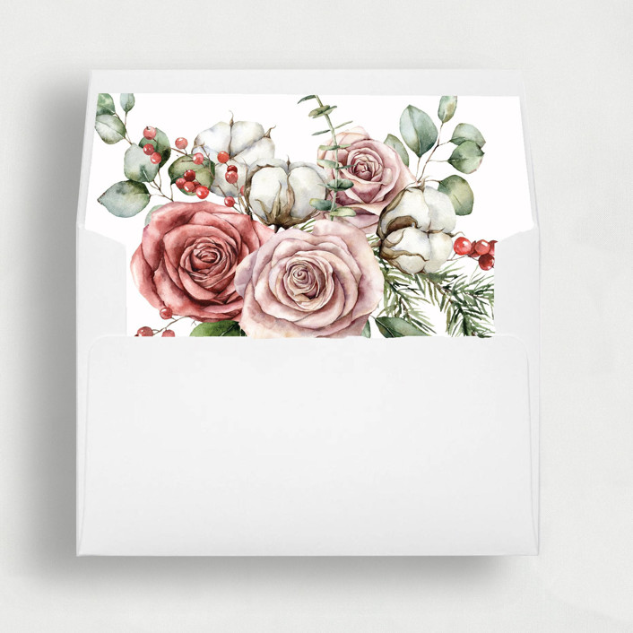 Winter Bouquet | Set of 25 Envelope Liners