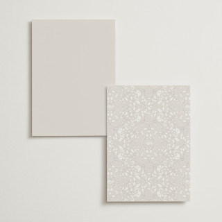 This is a natural menu cards with standard by BR Designs called vintage flourishes printing on signature in 5x7