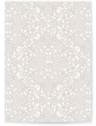 This is a natural menu cards with standard by BR Designs called vintage flourishes printing on signature in 5x7
