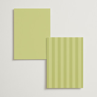 This is a chartreuse menu cards with standard by Everett Paper Goods called carlyle printing on signature in standard