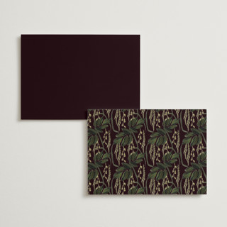 This is a merlota menu cards with standard by Susan Moyal called romantics printing on signature in standard