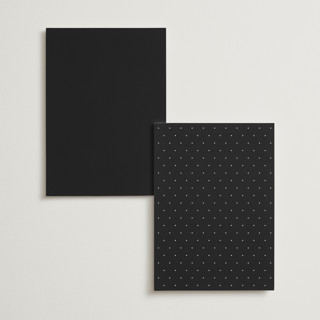 This is a ebony menu cards with standard by Laura Hamm called simply classic printing on signature in standard