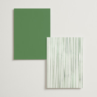 This is a pearl menu cards with standard by Petra Kern called let's eat printing on signature in standard