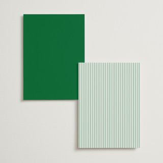 This is a jade menu cards with standard by Jenna Holcomb called tropical toile printing on signature in standard