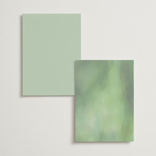 This is a mojito menu cards with standard by Susan Moyal called monogramed arch printing on signature in standard