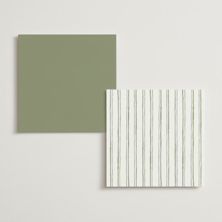 This is a moss menu cards with standard by Cass Loh called handwritten printing on signature in 5x5