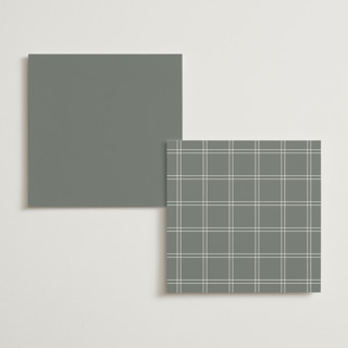 This is a sage menu cards with standard by Stacey Meacham called modern air printing on signature in 5x5